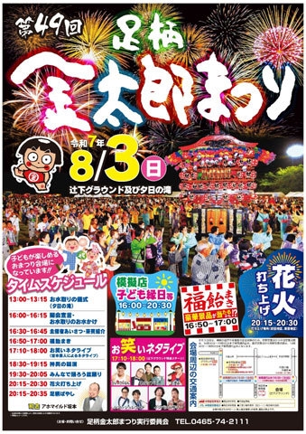 足柄金太郎まつり 花火大会
