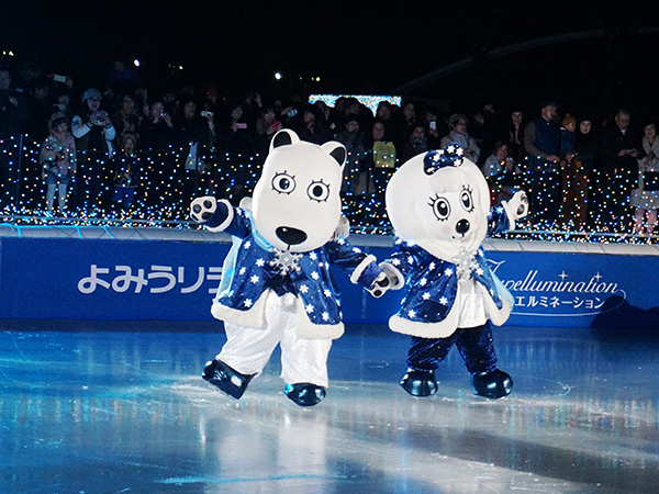 浅田舞さん、庄司智春さんが滑りまくり！？「よみうりランド ジュエル